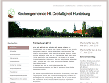 Tablet Screenshot of hl-dreifaltigkeit-hunteburg.de